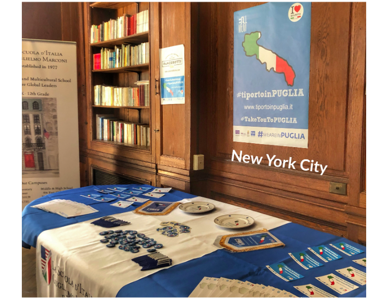 Gift #TakeYouToPUGLIA for american young student