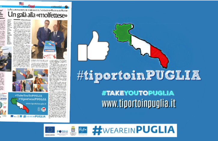 #TakeYouToPUGLIA sui quotidiani americani