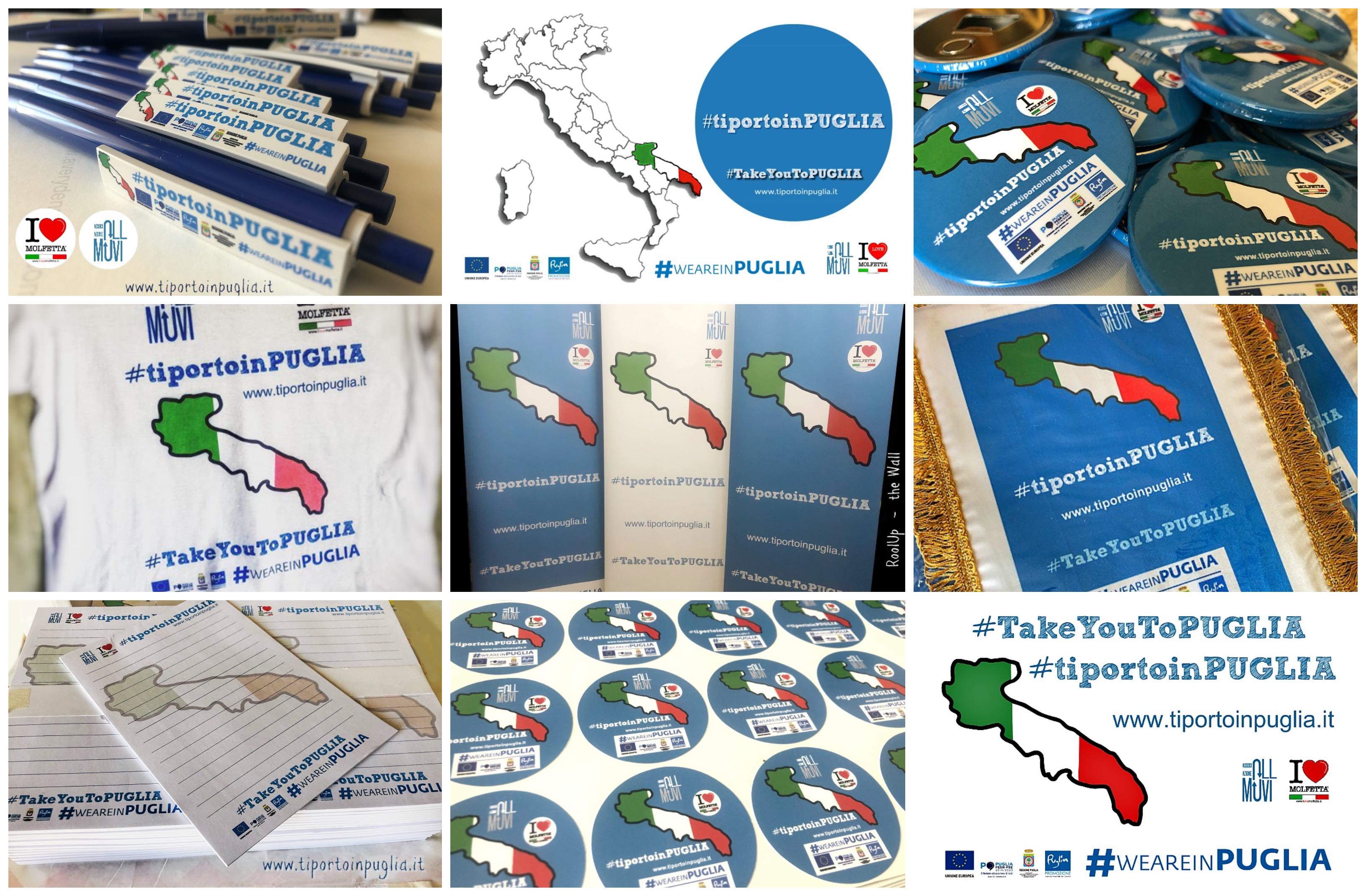 Tutto pronto per il progetto #tiportoinPUGLIA