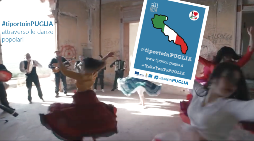 #tiportoinPUGLIA attraverso le danze popolari